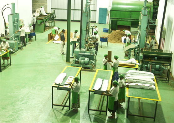 Browngrow coco coir factory