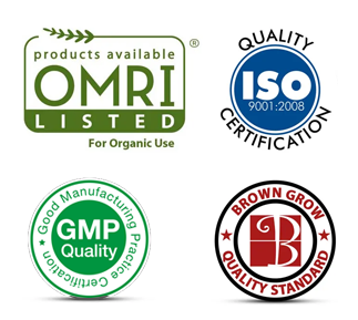 brown grow quality certificates